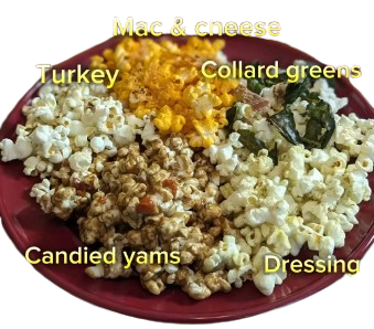 Thanksgiving Dinner Popcorn